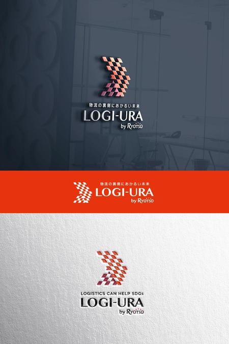 YOO GRAPH (fujiseyoo)さんの物流の会社「LOGI-URA」のロゴへの提案