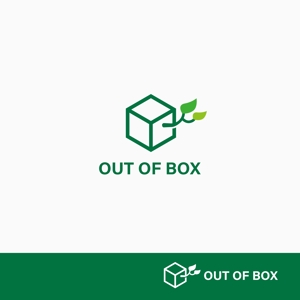 sonosama5 (sonosama5)さんの「OUT OF BOX」のロゴ作成依頼への提案