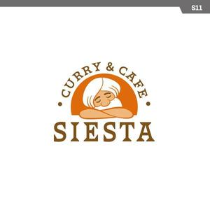 neomasu (neomasu)さんのカレー＆カフェ シエスタ（Curry＆Cafe SIESTA）のロゴ依頼への提案