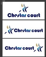 XL@グラフィック (ldz530607)さんの新築マンションの銘板  「Chestar court」のデザインへの提案