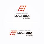ハナトラ (hanatora)さんの物流の会社「LOGI-URA」のロゴへの提案