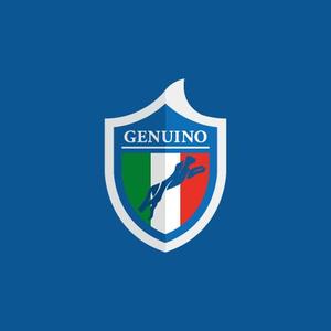 eiasky (skyktm)さんのサッカー、フットサルのバッグブランド『GENUINO』のロゴ。イタリア語で本物と言う意味です。への提案