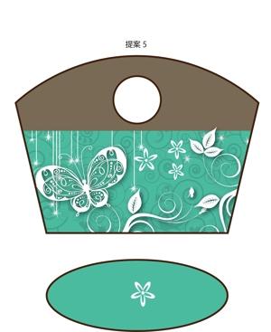 HIGAORI (higaori)さんの【1案以上採用】300円均一ショップで販売予定のPPバッグのデザイン♪【女性向】への提案