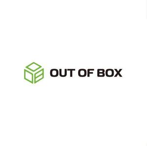 ヘッドディップ (headdip7)さんの「OUT OF BOX」のロゴ作成依頼への提案