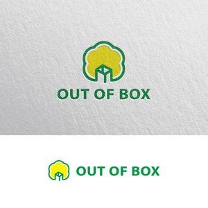 biton (t8o3b1i)さんの「OUT OF BOX」のロゴ作成依頼への提案