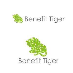 marukei (marukei)さんの社名「ベネフィット タイガー」の会社ロゴへの提案