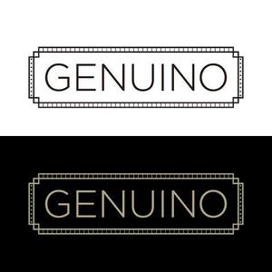 SZ_Design (SHIMYYY)さんのサッカー、フットサルのバッグブランド『GENUINO』のロゴ。イタリア語で本物と言う意味です。への提案