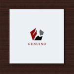 株式会社こもれび (komorebi-lc)さんのサッカー、フットサルのバッグブランド『GENUINO』のロゴ。イタリア語で本物と言う意味です。への提案