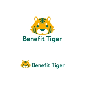 植村 晃子 (pepper13)さんの社名「ベネフィット タイガー」の会社ロゴへの提案