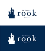 ririri design works (badass_nuts)さんのバーラウンジ「rook」のロゴへの提案