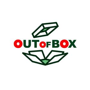 bill_3500さんの「OUT OF BOX」のロゴ作成依頼への提案