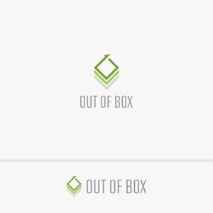 LLDESIGN (ichimaruyon)さんの「OUT OF BOX」のロゴ作成依頼への提案