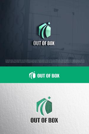 YOO GRAPH (fujiseyoo)さんの「OUT OF BOX」のロゴ作成依頼への提案