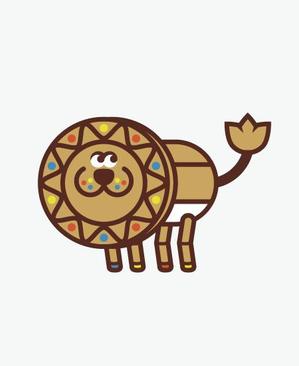 masato_illustrator (masato)さんの【デザイン案】ダンボールで作った動物のイラストへの提案