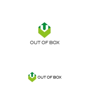 atomgra (atomgra)さんの「OUT OF BOX」のロゴ作成依頼への提案