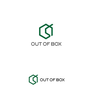 atomgra (atomgra)さんの「OUT OF BOX」のロゴ作成依頼への提案