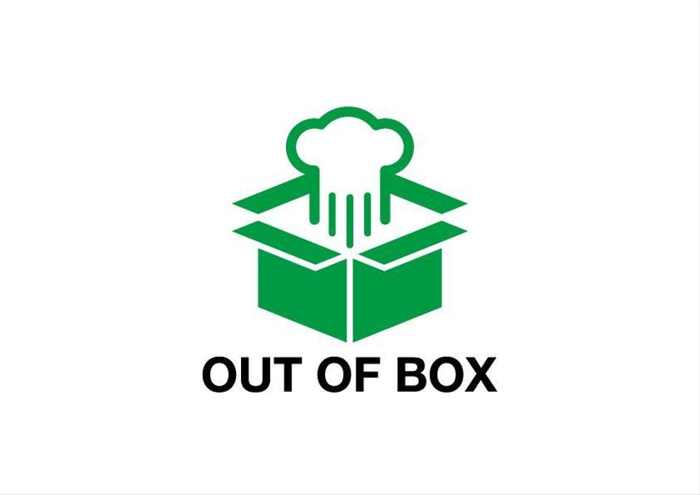 「OUT OF BOX」のロゴ作成依頼