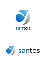 ing (ryoichi_design)さんのWebデザイナ・動画クリエイター会社「Santos」のロゴへの提案