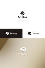 はなのゆめ (tokkebi)さんのWebデザイナ・動画クリエイター会社「Santos」のロゴへの提案