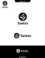 queuecat (queuecat)さんのWebデザイナ・動画クリエイター会社「Santos」のロゴへの提案