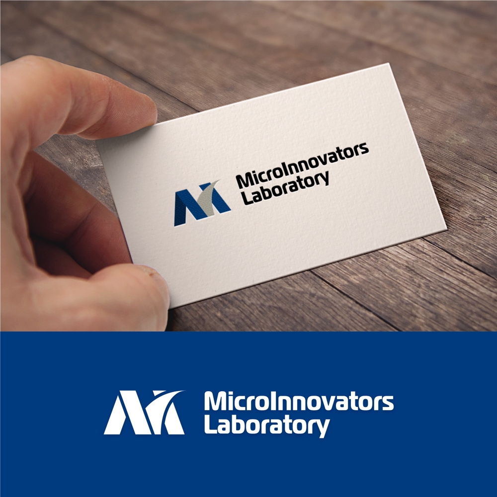 新設法人「MicroInnovators Laboratory」の会社ロゴ制作