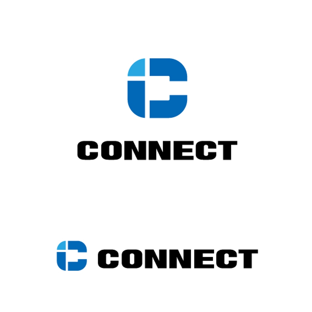 株式会社コネクトの字体とロゴ