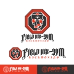 きいろしん (kiirosin)さんのキックボクシングジム「FIELD KIX-GYM」のロゴへの提案