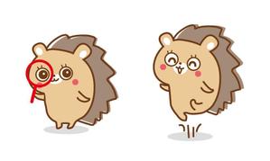 sachi (sachi-365)さんの企業マスコットキャラクター「ハリネズミ」のデザインへの提案