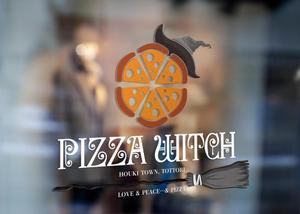 BeFlap（ビーフラップ） (Be_Flap_LC)さんの本格派ピザ店「PIZZA WITCH」のロゴへの提案