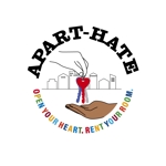 なつの (handsome836)さんの社会活動「APART-HATE」のロゴへの提案