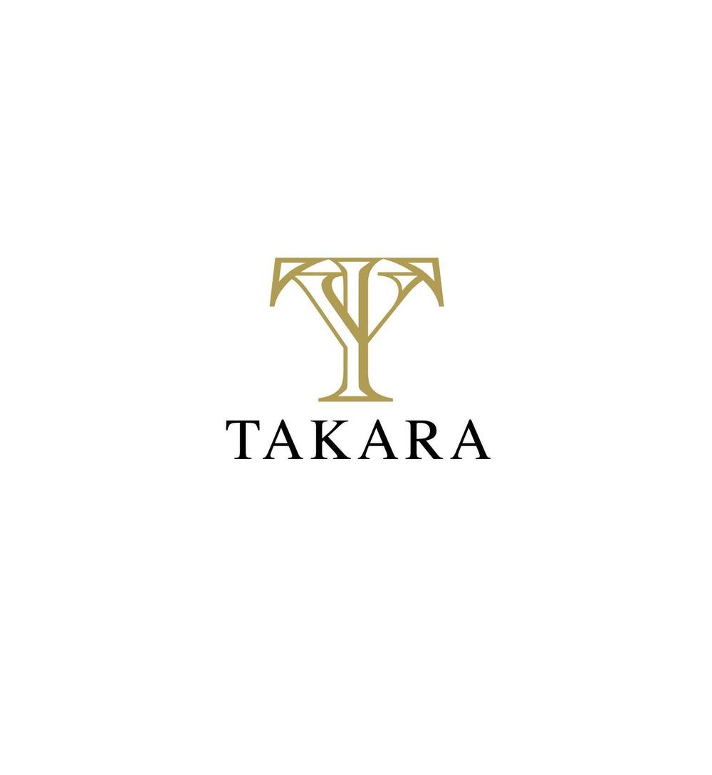 貴金属、ブランド品買取店　「TAKARA」　ロゴ