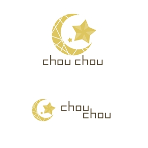kuriu (kuriu)さんの美容サロン、ヘアカラー専門店の「chou chou」のロゴへの提案