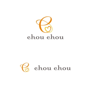 otanda (otanda)さんの美容サロン、ヘアカラー専門店の「chou chou」のロゴへの提案