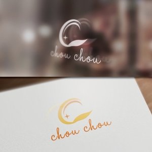 BKdesign (late_design)さんの美容サロン、ヘアカラー専門店の「chou chou」のロゴへの提案