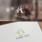 BKdesign (late_design)さんの美容鍼灸サロン　HARI AID のロゴへの提案