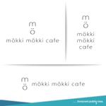Innocent public tree (nekosu)さんのmokki mokki cafeのロゴへの提案
