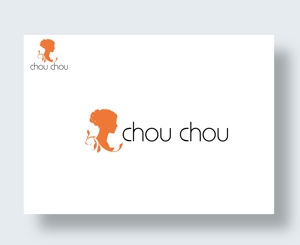 IandO (zen634)さんの美容サロン、ヘアカラー専門店の「chou chou」のロゴへの提案
