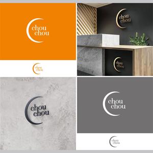 SSH Design (s-s-h)さんの美容サロン、ヘアカラー専門店の「chou chou」のロゴへの提案