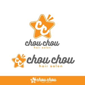 きいろしん (kiirosin)さんの美容サロン、ヘアカラー専門店の「chou chou」のロゴへの提案