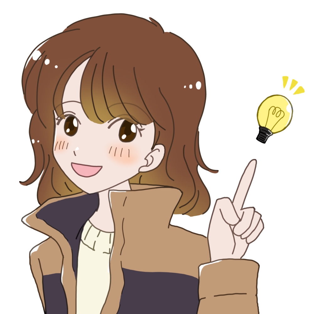東京都八王子の地域情報ブログ執筆者（女性）のキャラクターデザイン