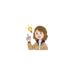nakagami (nakagami3)さんの東京都八王子の地域情報ブログ執筆者（女性）のキャラクターデザインへの提案