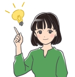 かたばみ壮治 (katabamisouji)さんの東京都調布の地域情報ブログ執筆者（女性）のキャラクターデザインへの提案