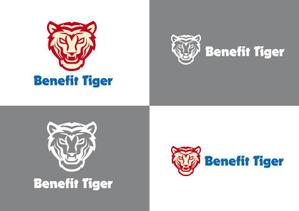 m_flag (matsuyama_hata)さんの社名「ベネフィット タイガー」の会社ロゴへの提案