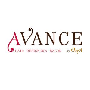 でぃで ()さんの「HAIR DESIGNER's SALON  AVANCE  by  anvi」のロゴ作成への提案