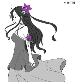 fu-getuさんの美容室看板のイラストへの提案