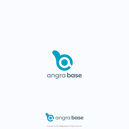 Karma Design Works (Karma_228)さんのショッピングサイト運営会社「angra base」のロゴへの提案