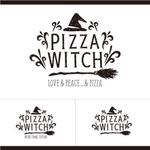 Cosmic design (cosmic_design)さんの本格派ピザ店「PIZZA WITCH」のロゴへの提案