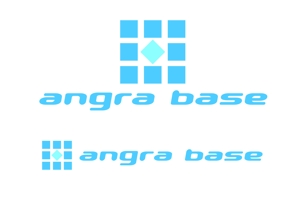 小南真由美 (kominami42)さんのショッピングサイト運営会社「angra base」のロゴへの提案