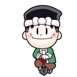 しみしみ (itimatu5label)さんの庭立のキャラクター『庭立マン』のアレンジへの提案