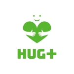 skyblue (skyblue)さんの障害をお持ちの方が作業を行う事業所「HUG+」のロゴへの提案